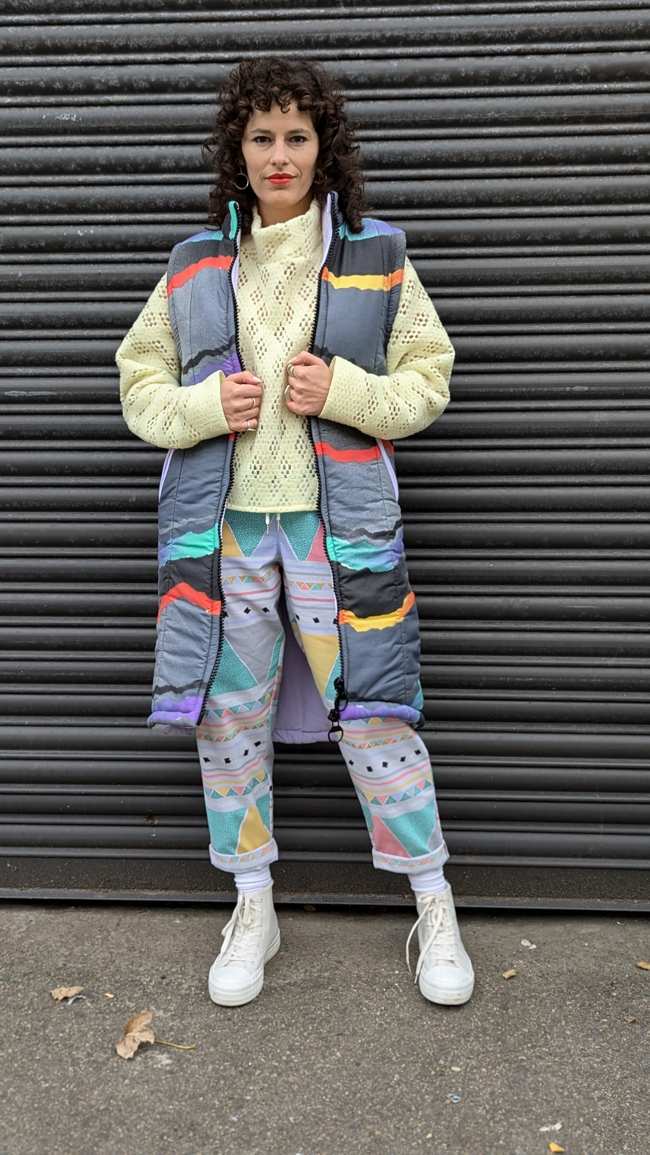 Abstract Fade Gilet