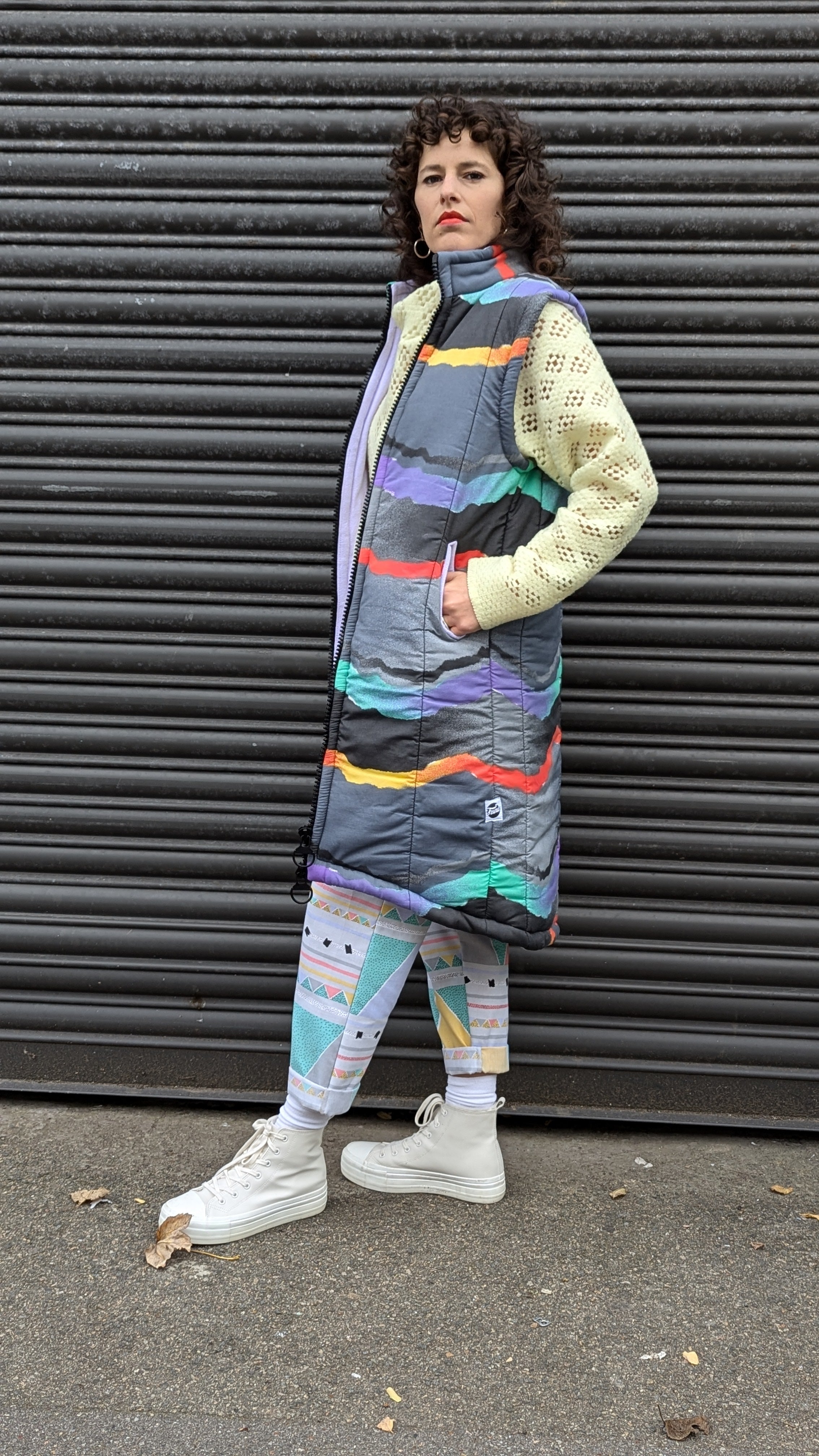 Abstract Fade Gilet