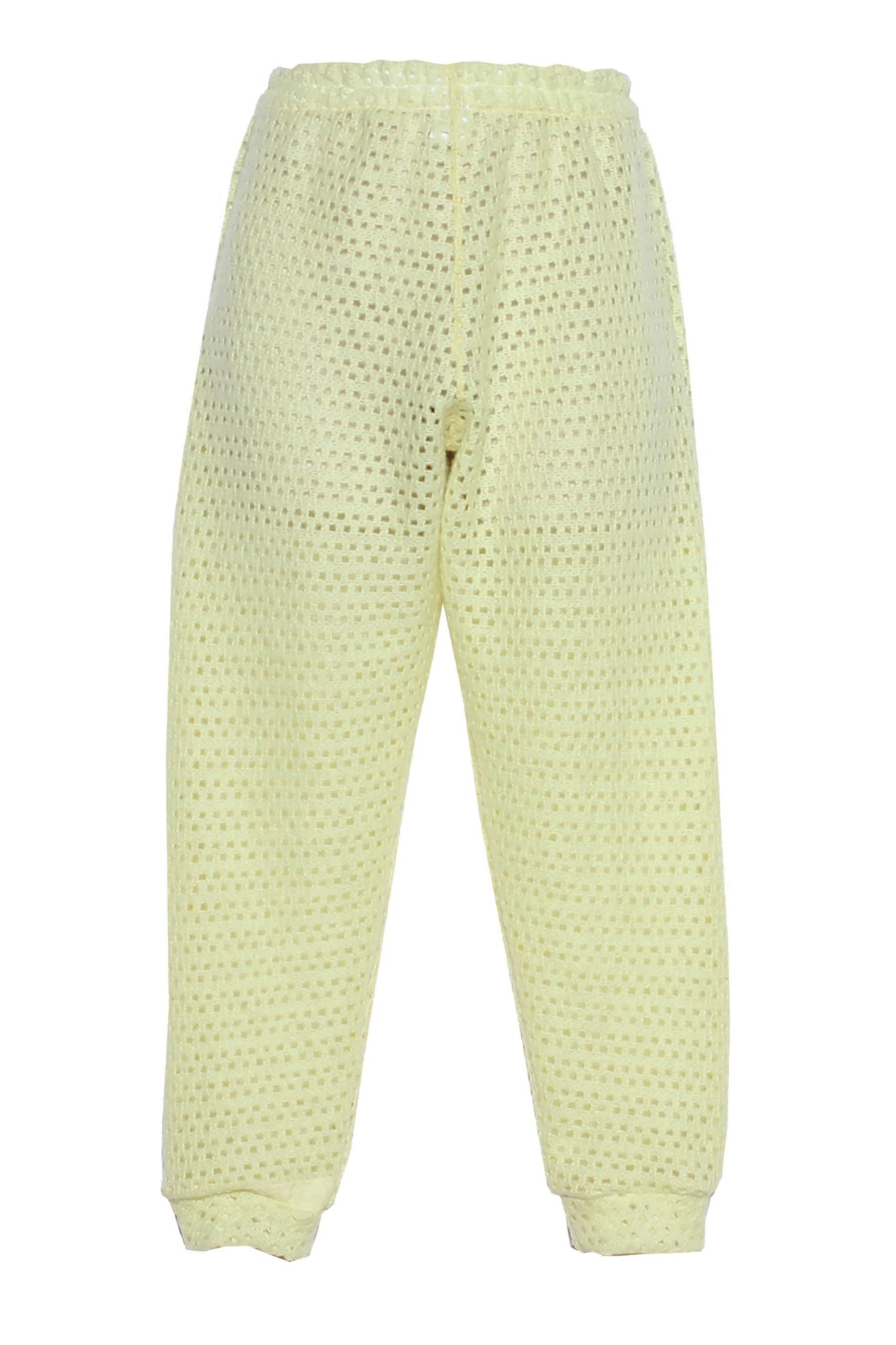 Lemon Honeycomb Joggers