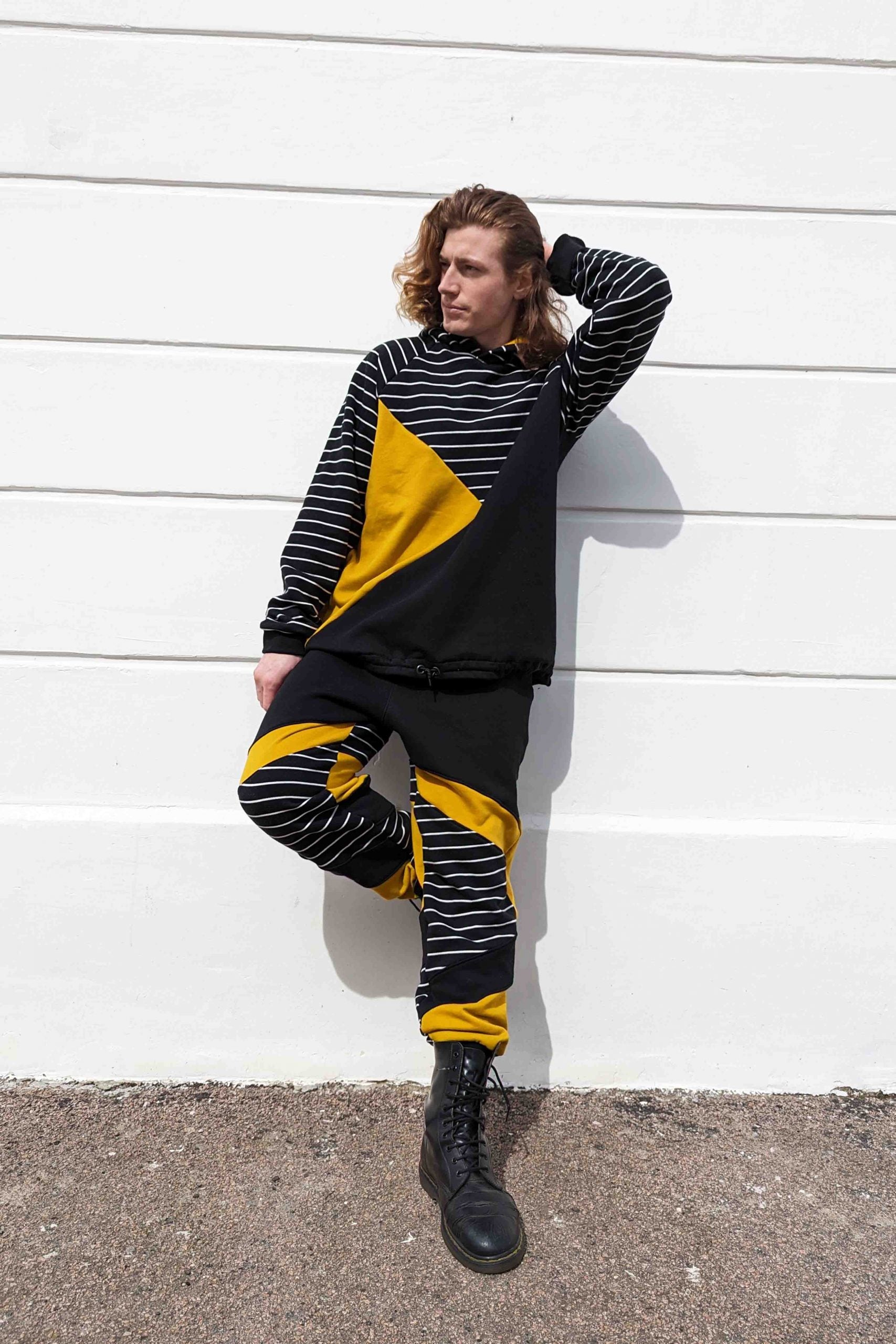 Yellow Stripe Joggers