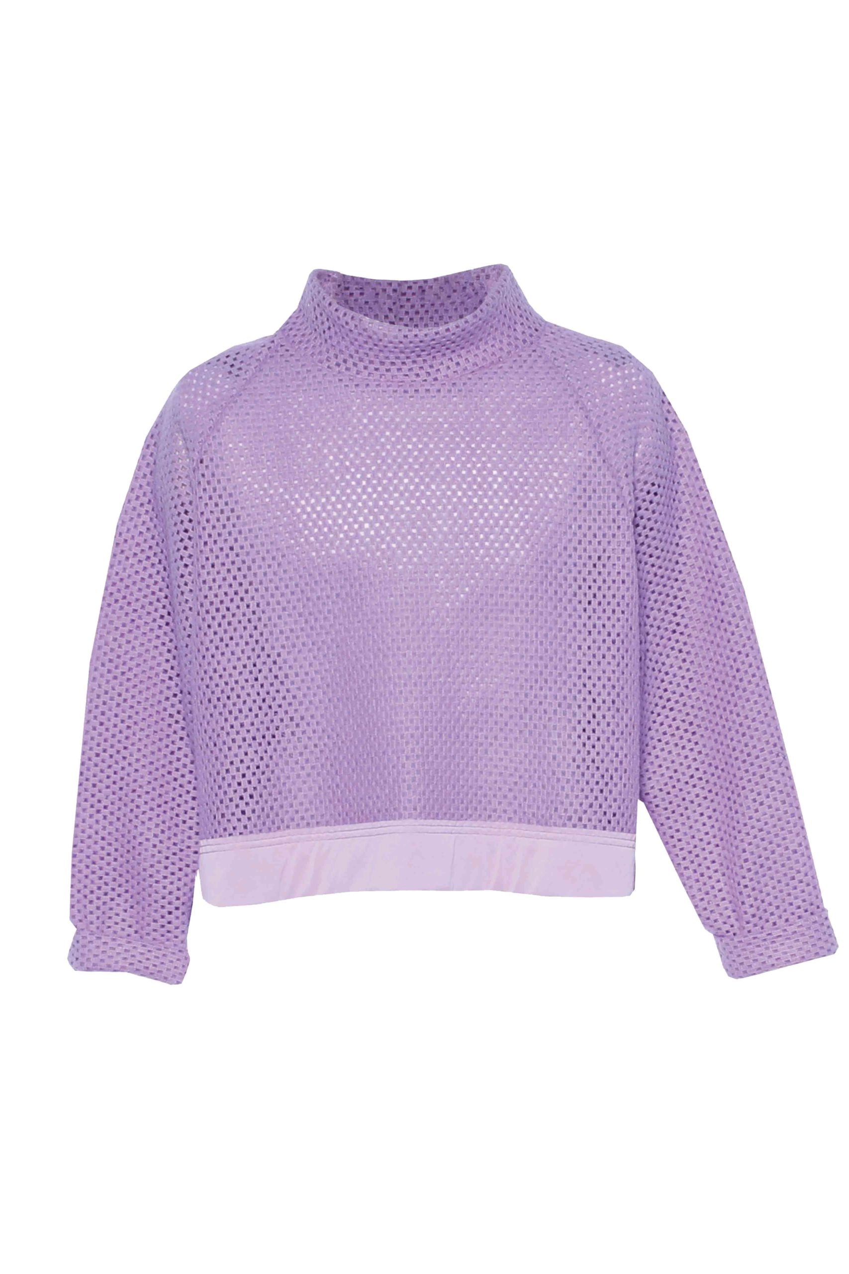 Lilac Honeycomb Jumper