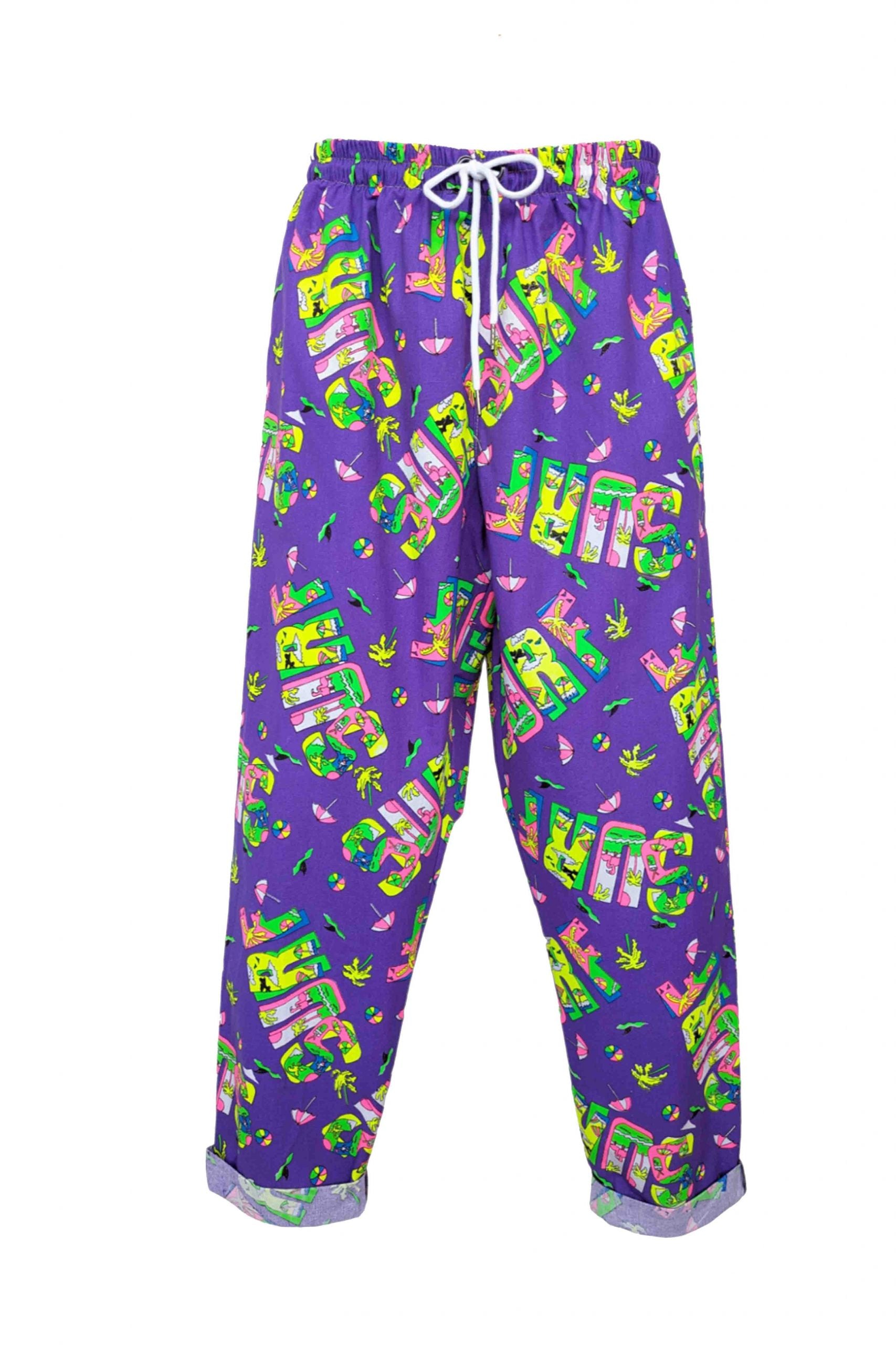 Purple Surf Trousers