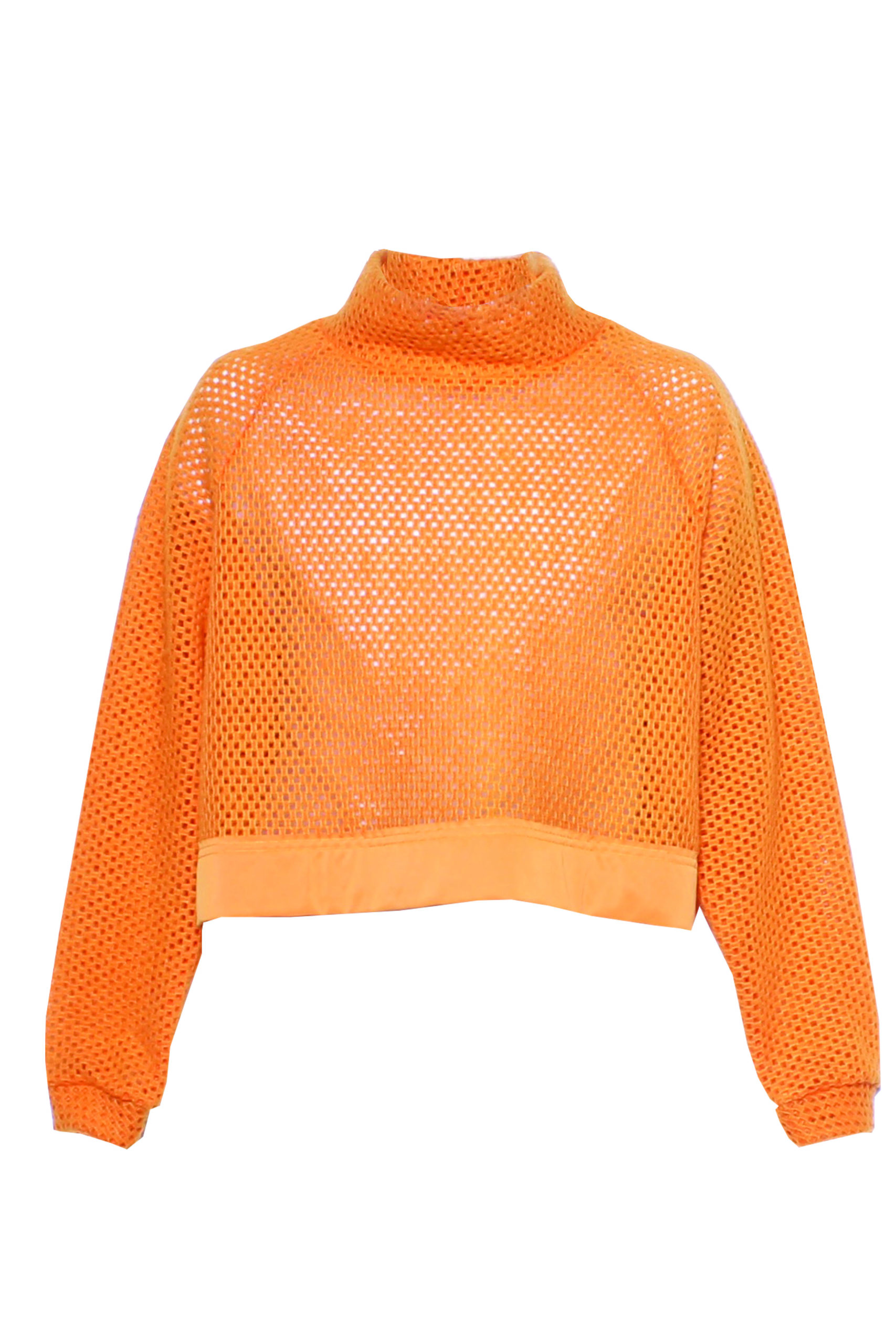 Orange Honeycomb Jumper – Fuud London